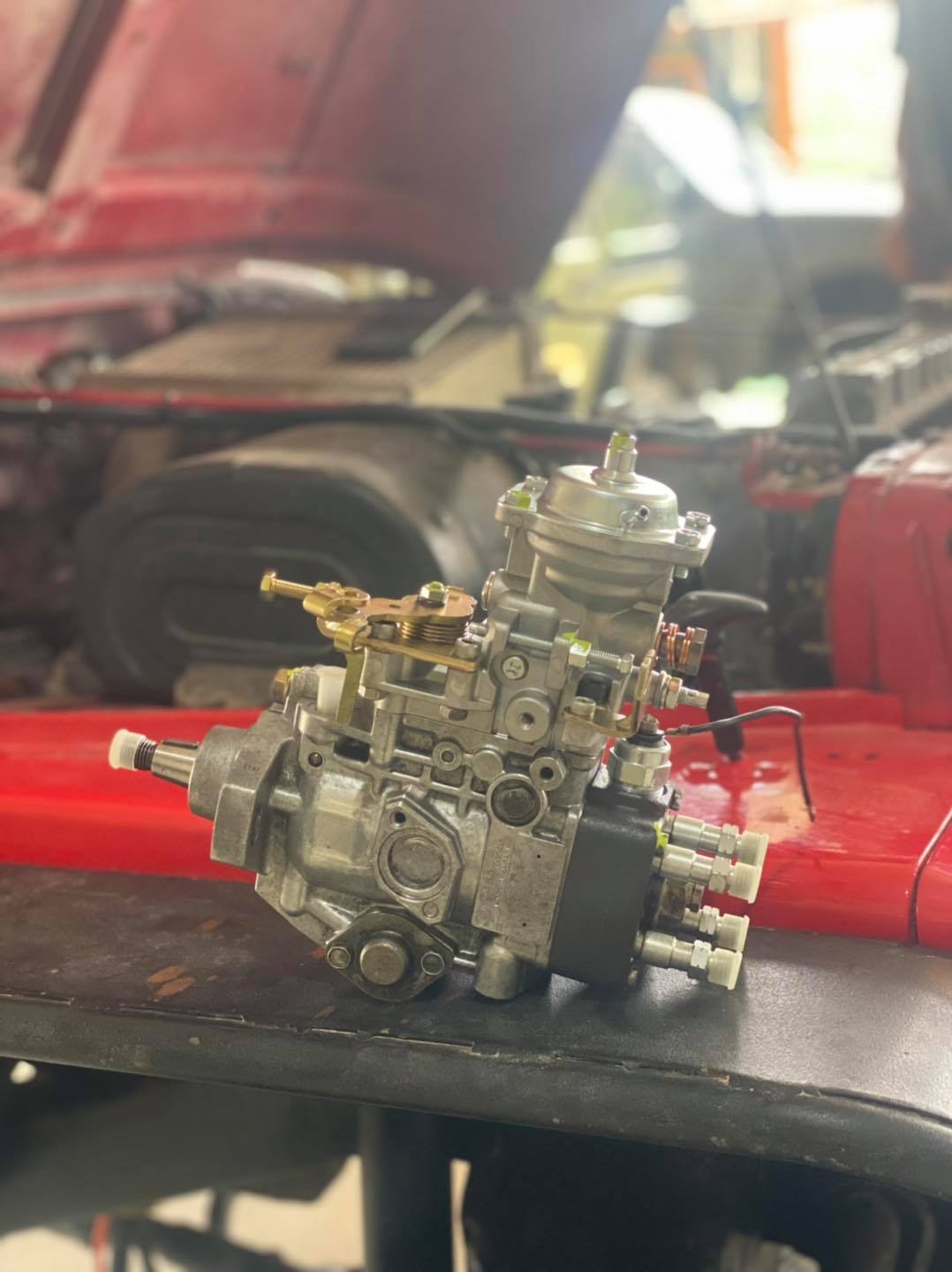 Engine bay detail