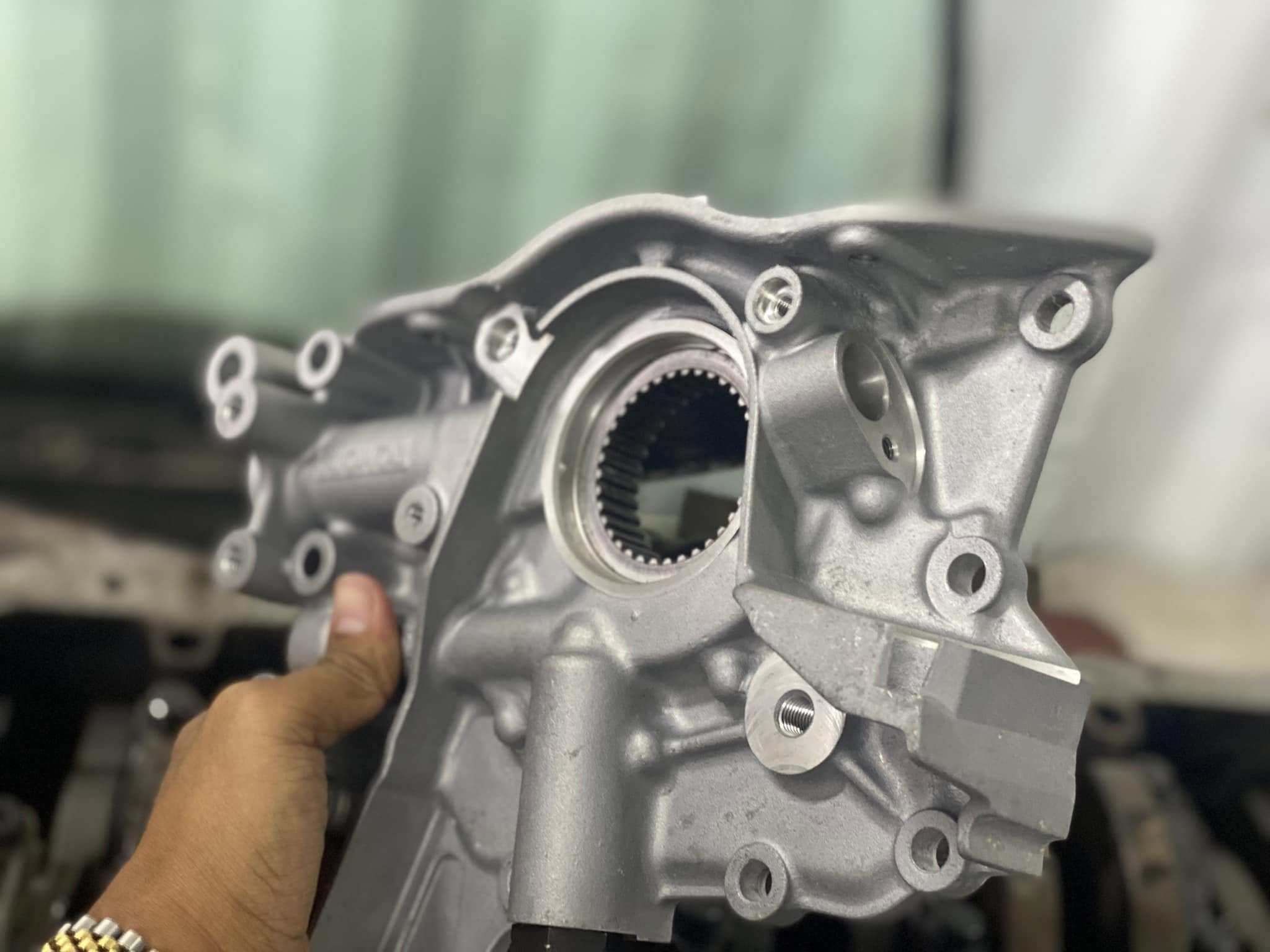 Oil pump housing