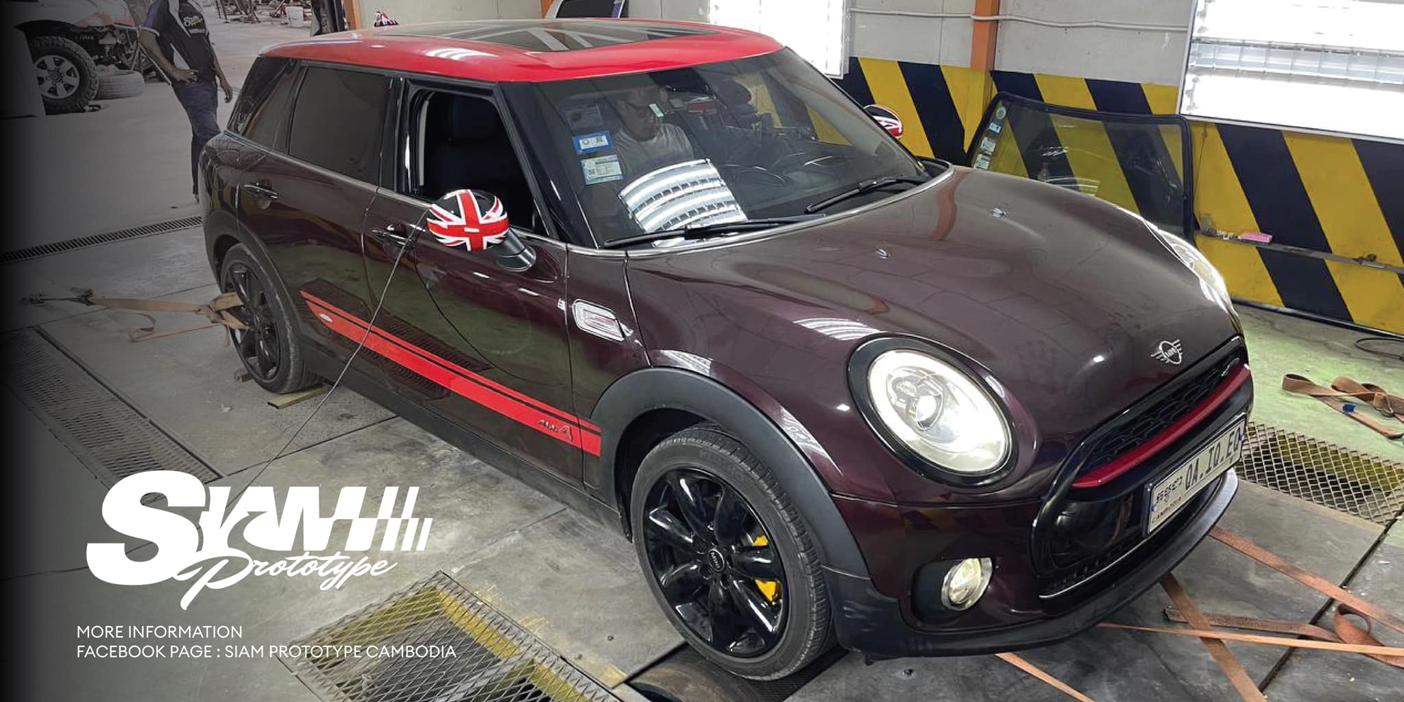 Mini Clubman 1.5T Stage 2 on the dyno