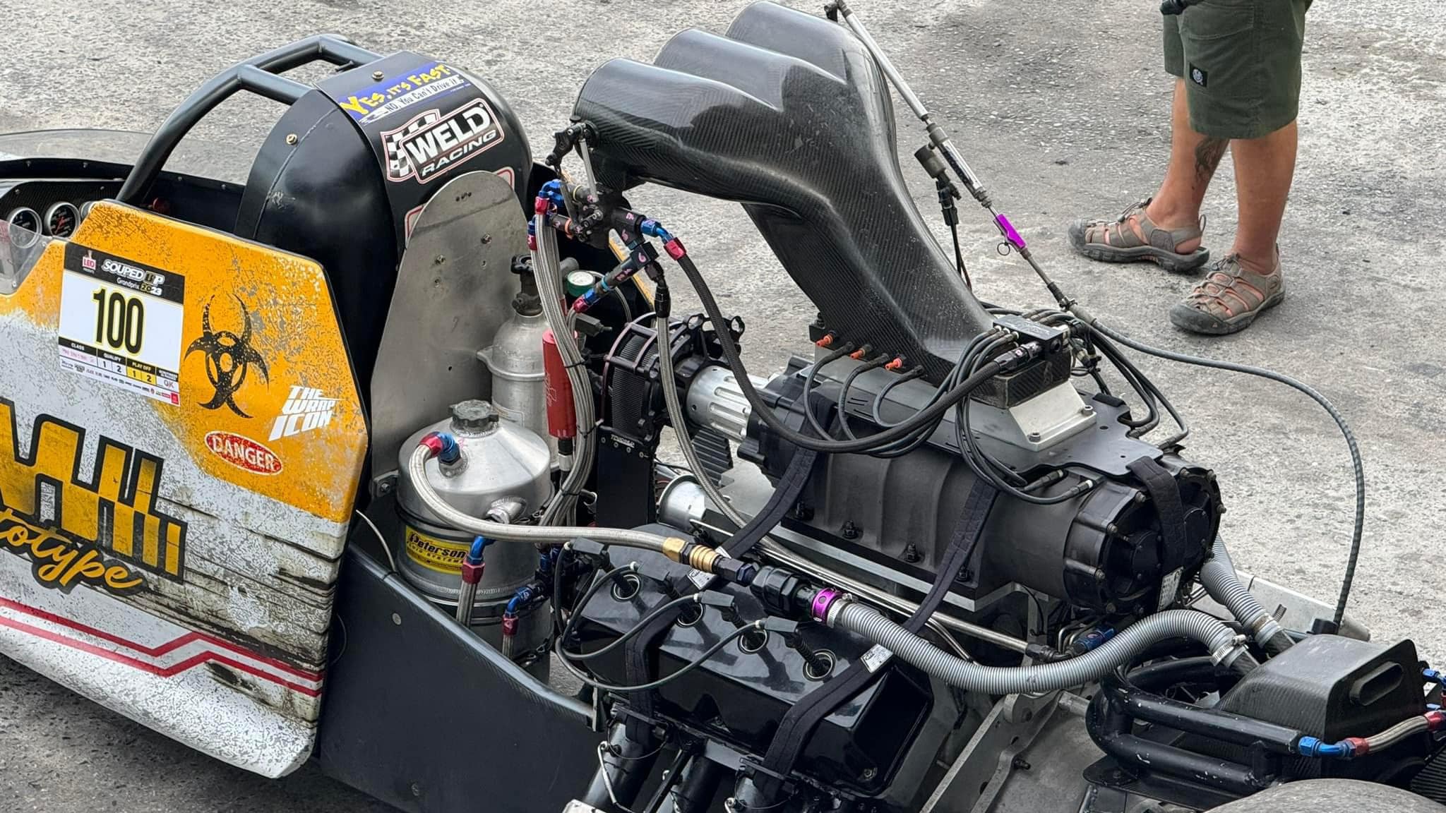 Dragster engine