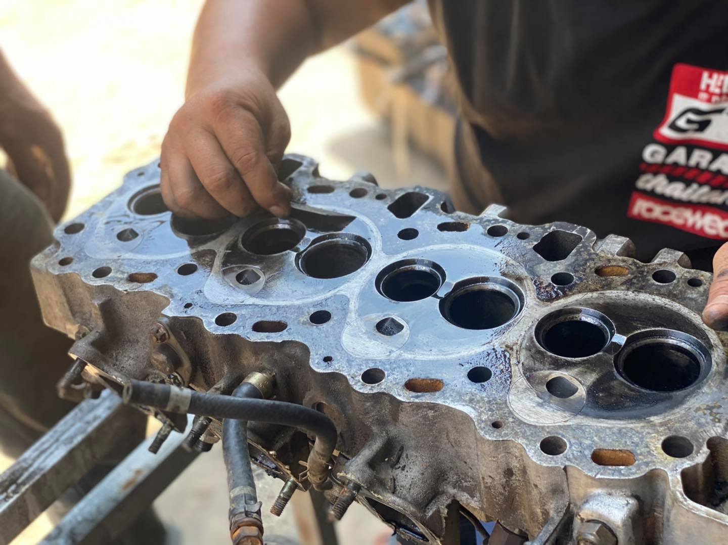 Engine teardown