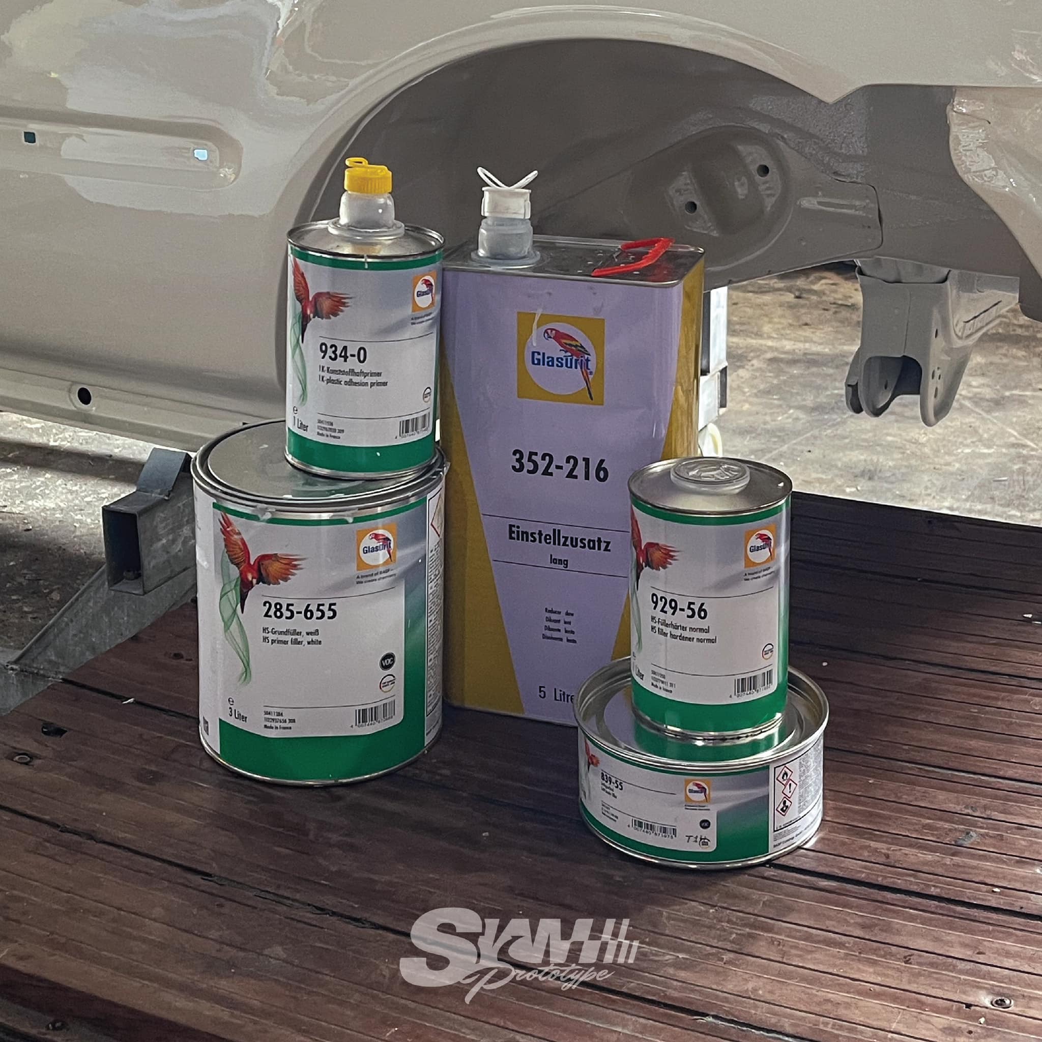 Glasurit paint products