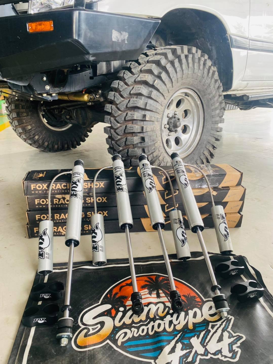 Suspension detail