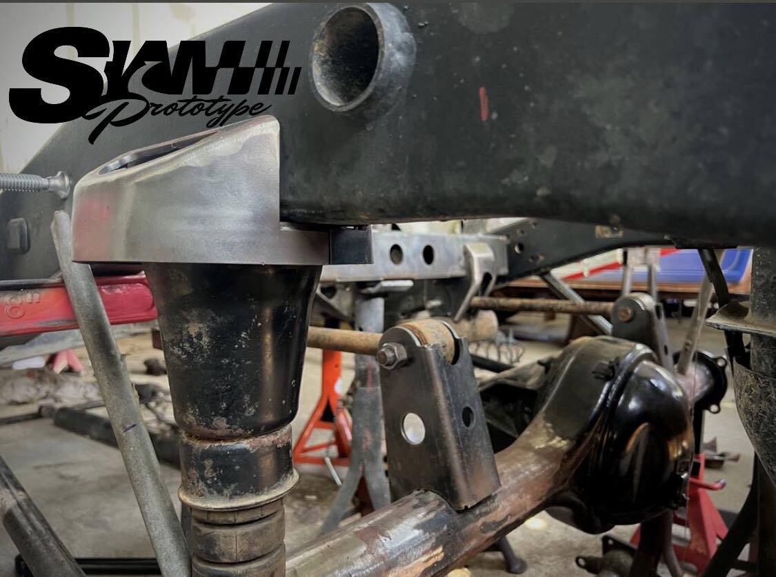 Shock mount detail