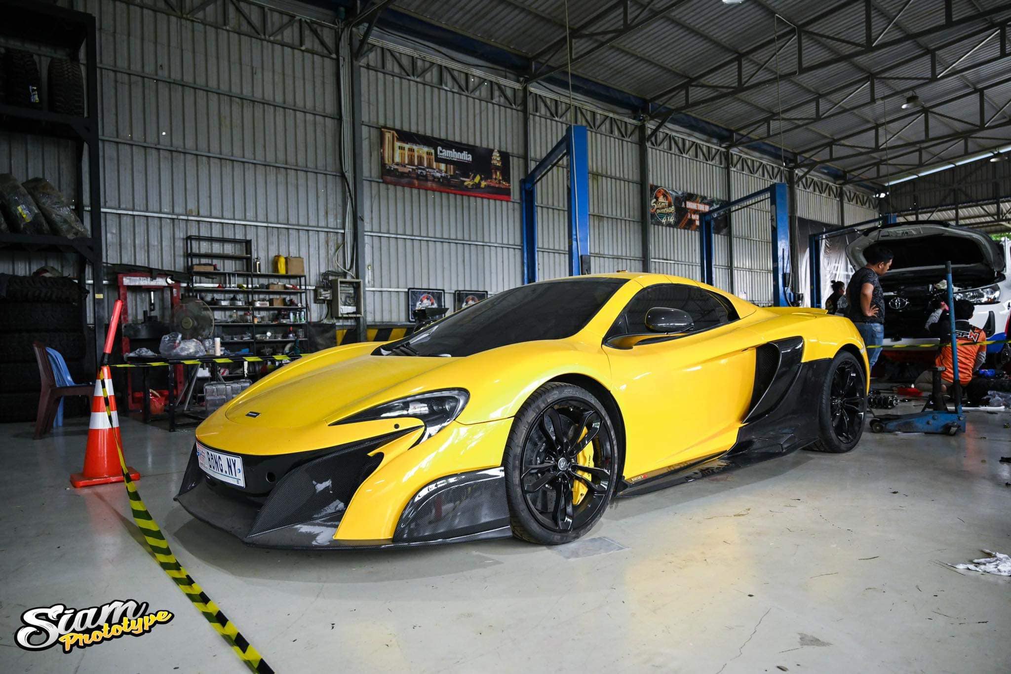 McLaren 650S Volcano Conversion