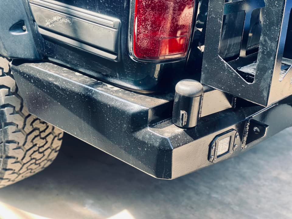 Rear bumper