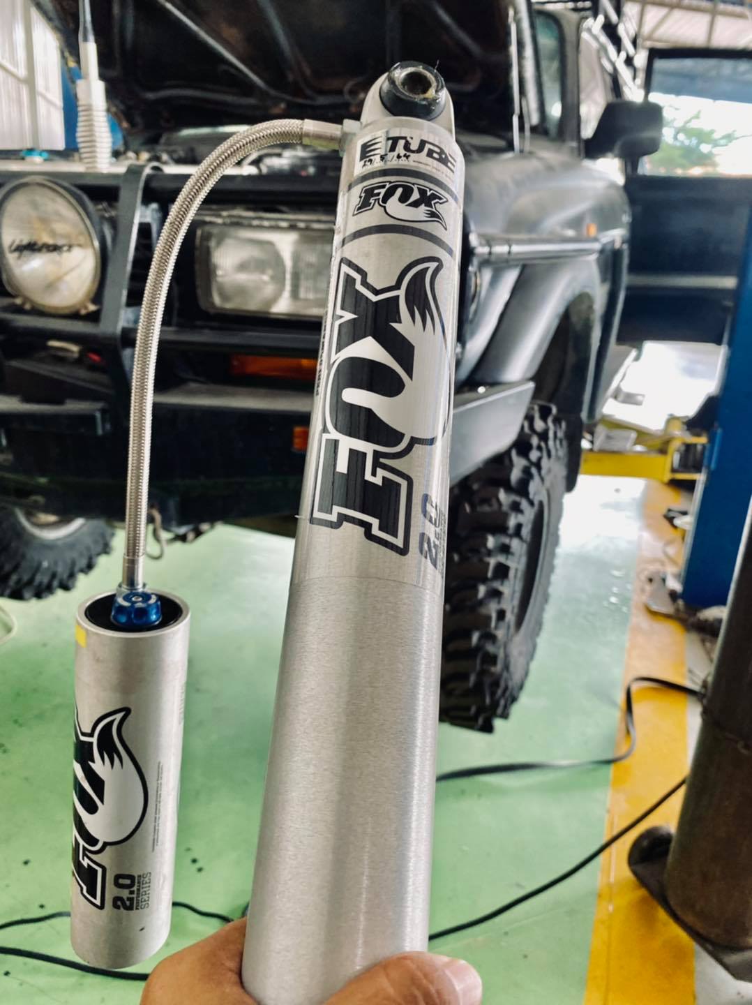 Suspension detail