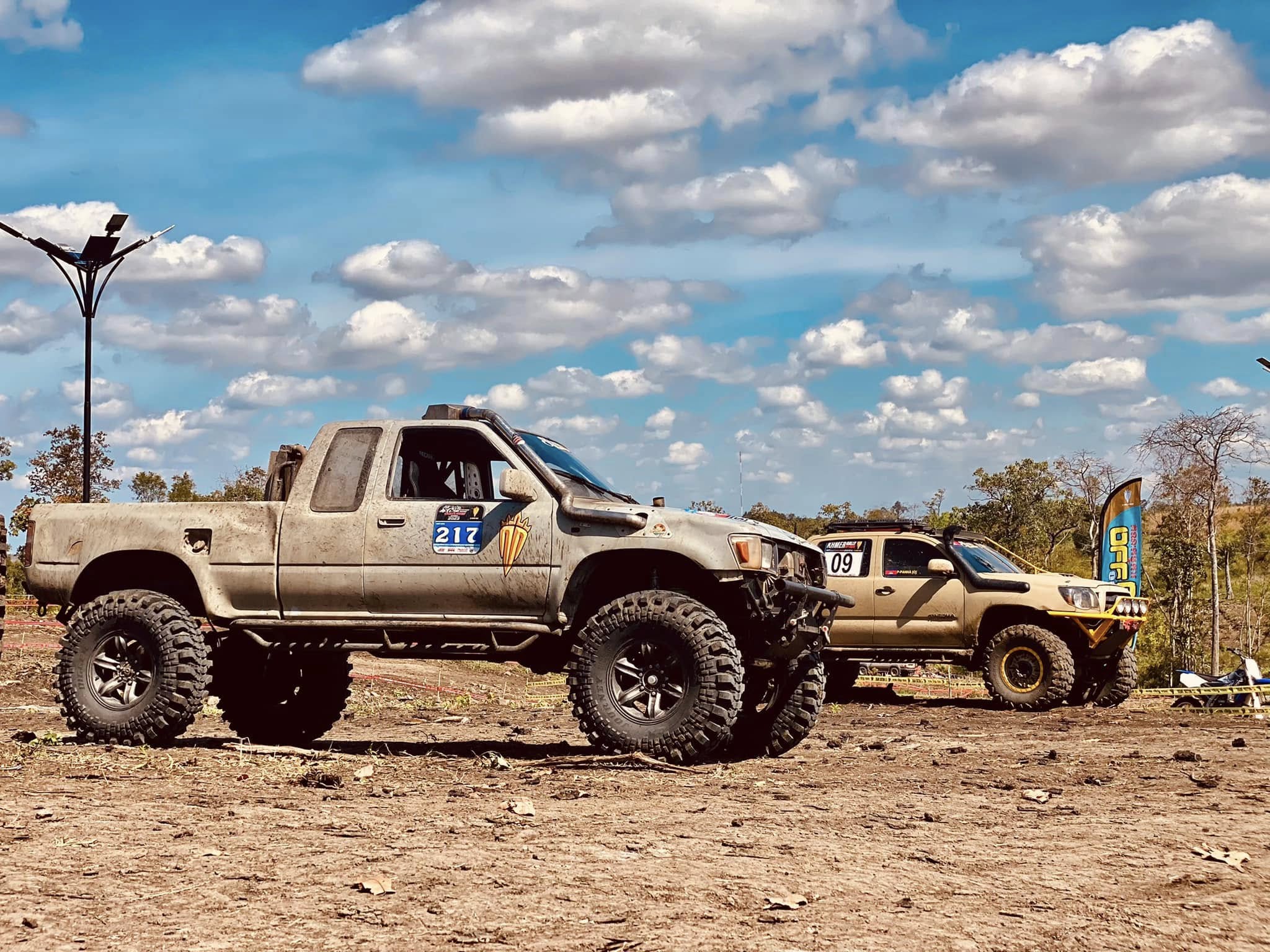 Tacoma in mud at 12 Motor Park