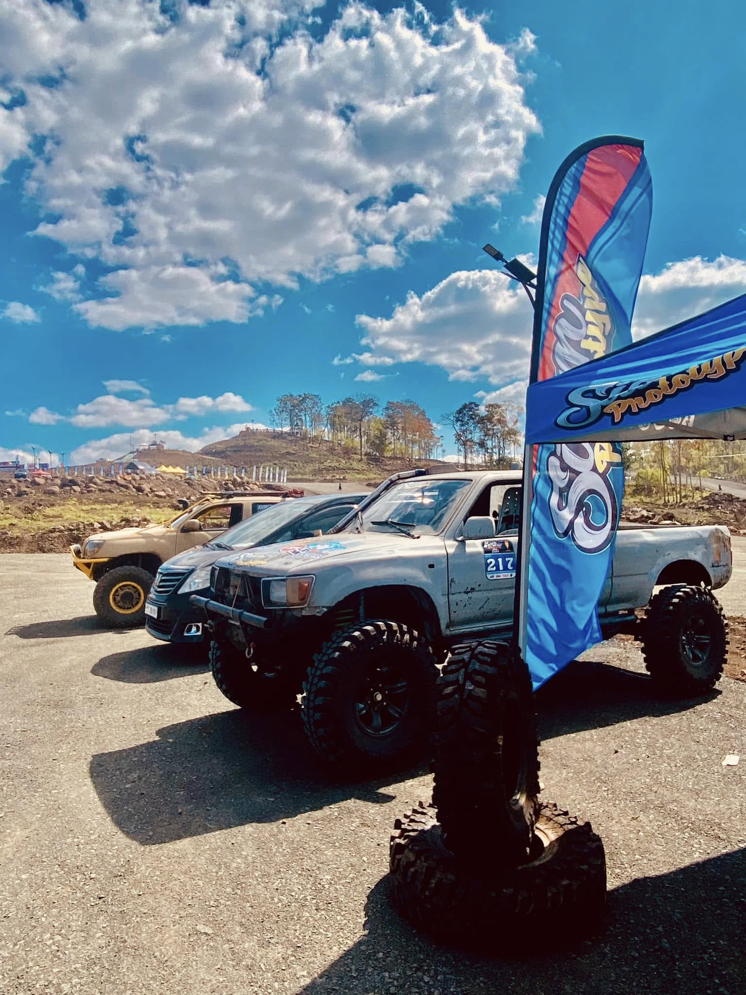 SPC product booth at 12 Motor Park